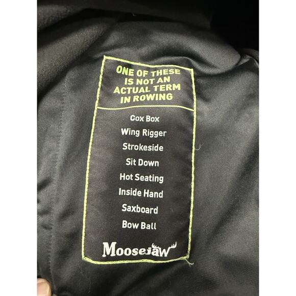 Moosejaw Mountaineering Men’s Soft Shell Hooded Jacket Fleece Lined Black Medium - Picture 6 of 8
